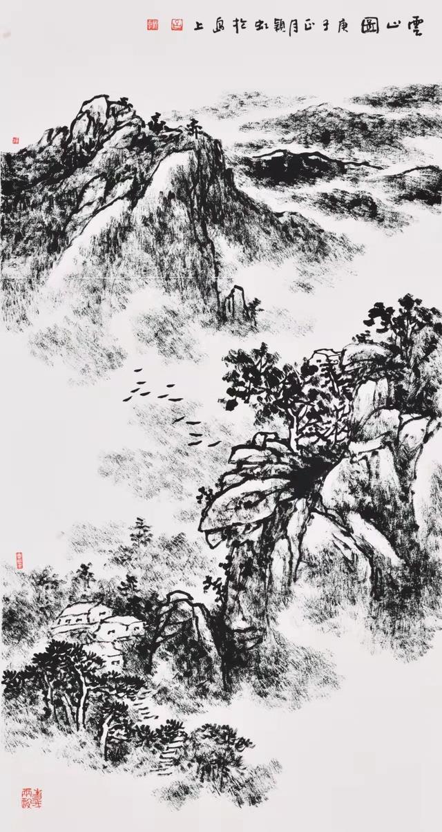 润含春雨,干裂秋风—吕颖虹山水画欣赏 艺术圈 嘉利资讯 北京