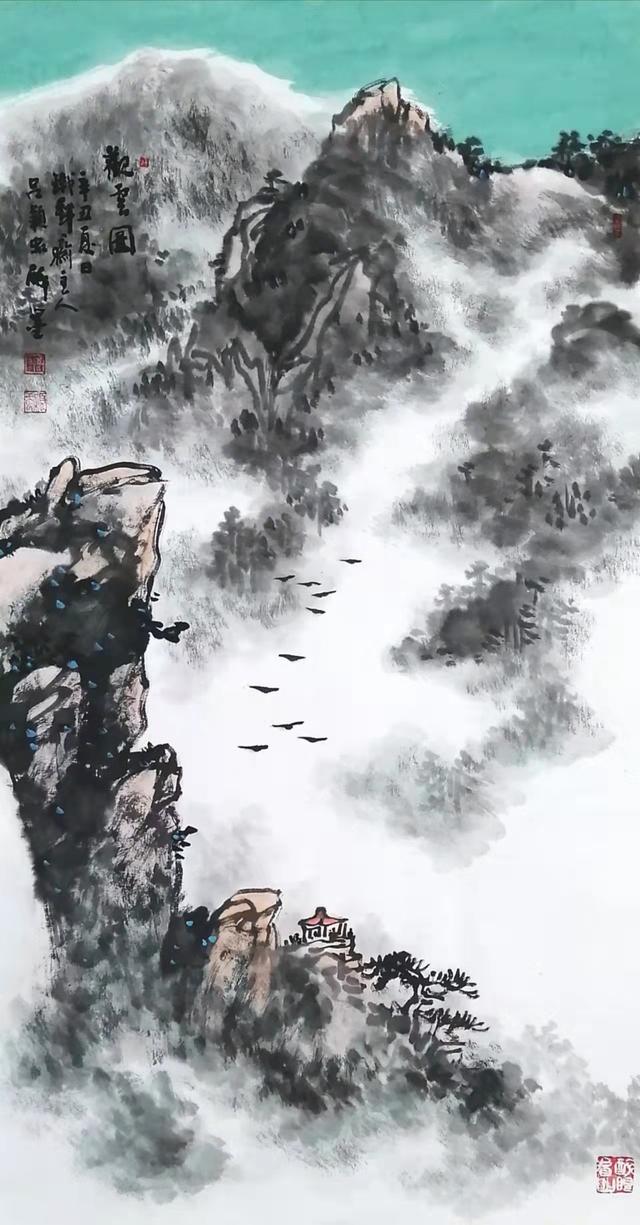 润含春雨,干裂秋风—吕颖虹山水画欣赏 艺术圈 嘉利资讯 北京